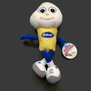 Culver's 2005 Scoopie 10.5” Plush Ice Cream Cone
